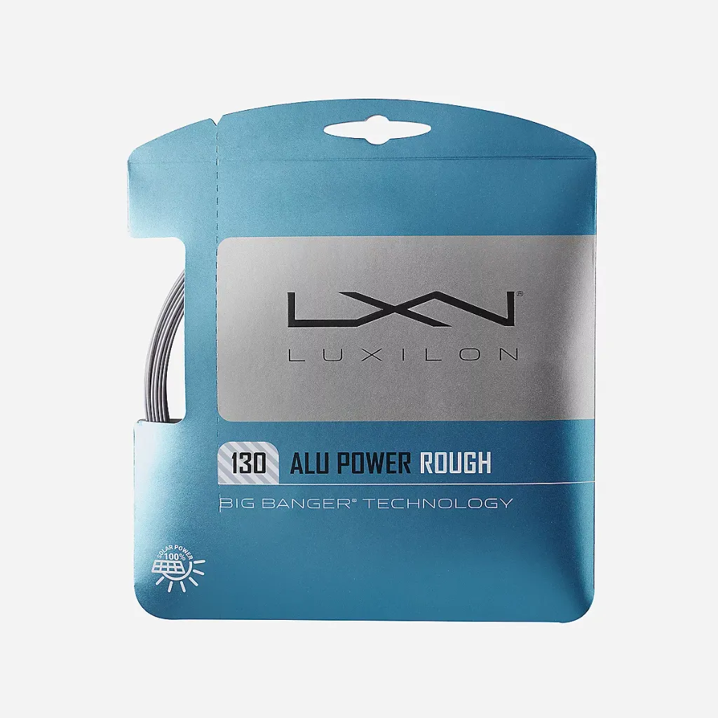 [WR8302701+] Luxilon ALU POWER ROUGH 130 Silver