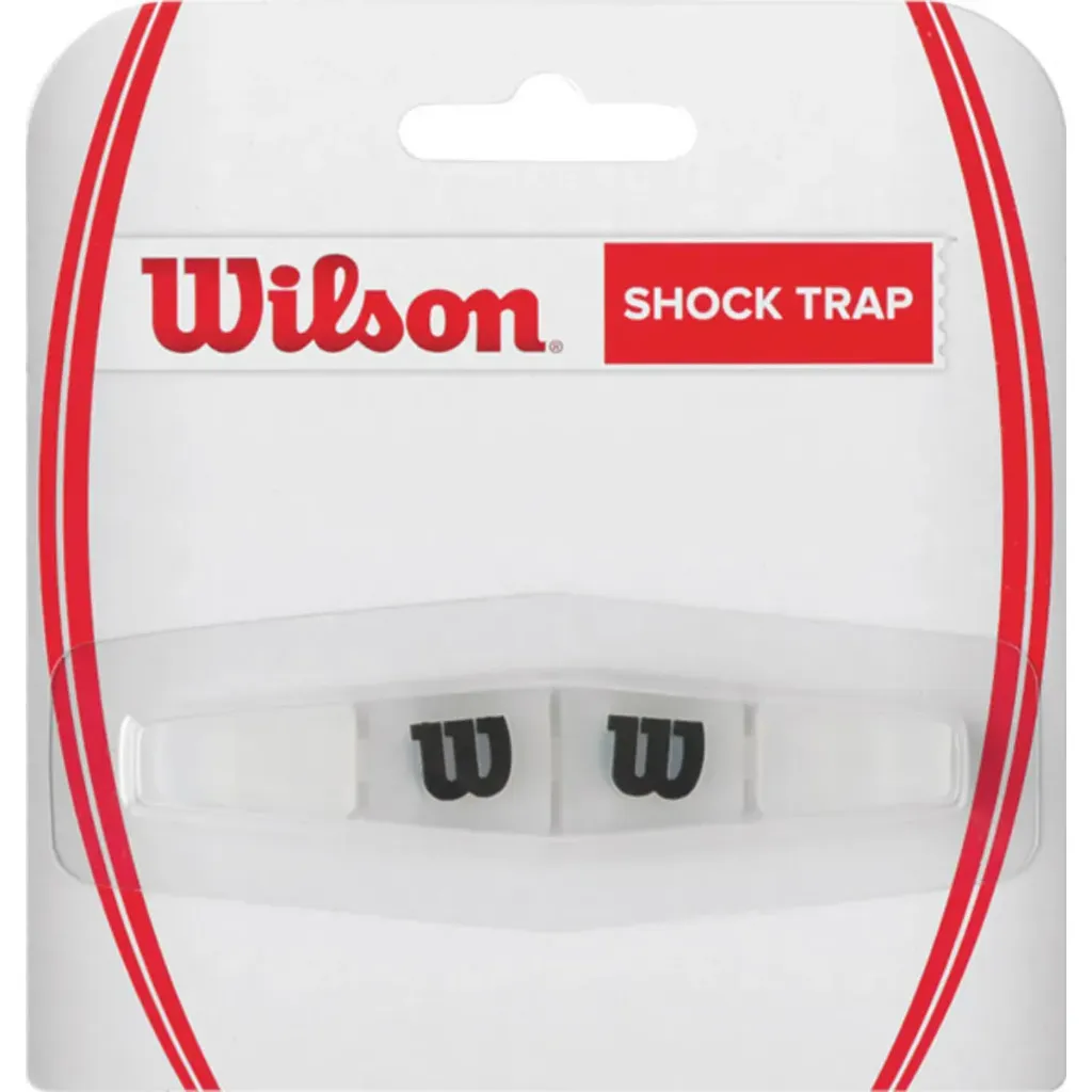 [WRZ537000+] Wilson SHOCK TRAP CLEAR WITH BLACK W