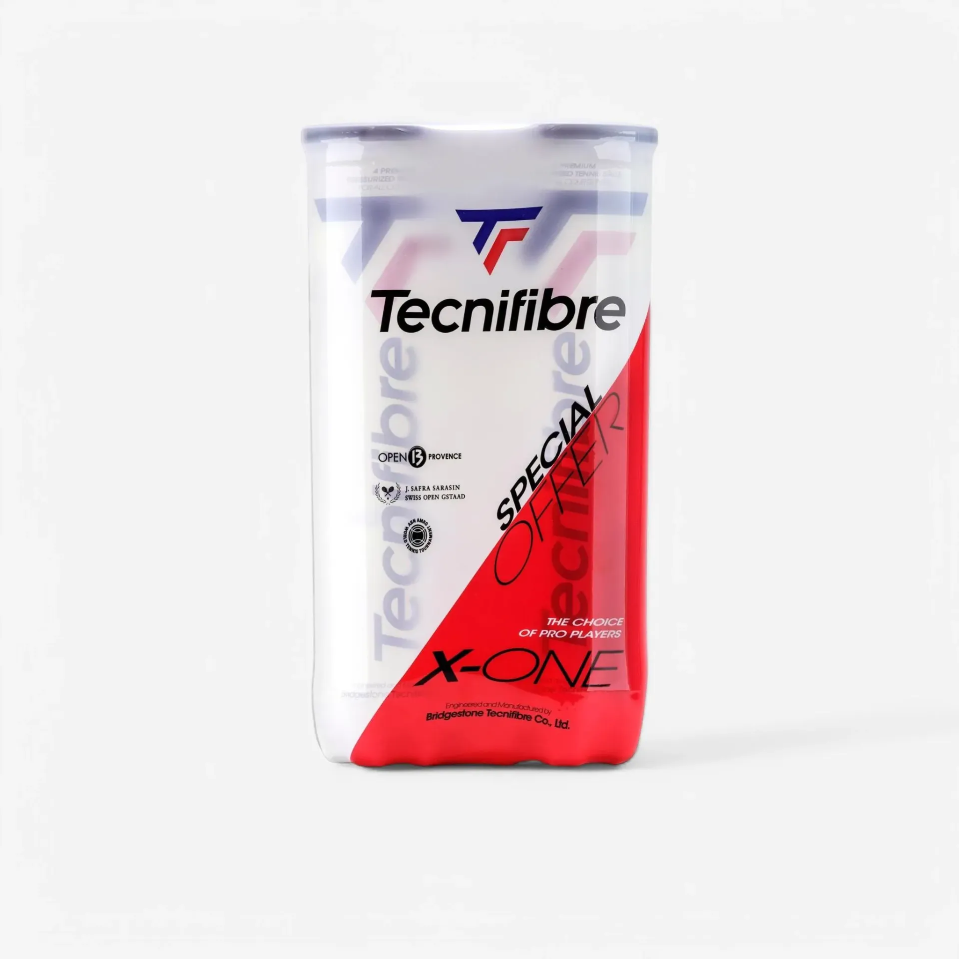[60BIXO4PET] Balles Tecnifibre Bipack X-one