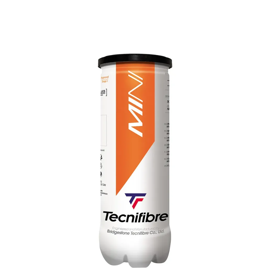[63BALMT243] Tecnifibre 3 Balles mini Tennis